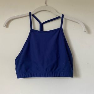 Navy athletic top/bra